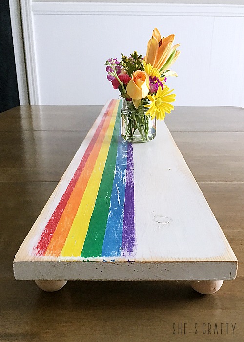 How to make a Rainbow Wooden Table Runner