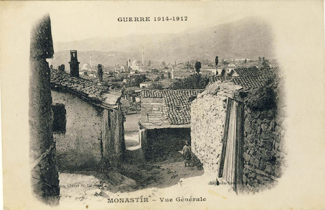 Panorama of Bitola from “Smilevski Bair” from 1917 by the publisher Clerot St.Raphael.