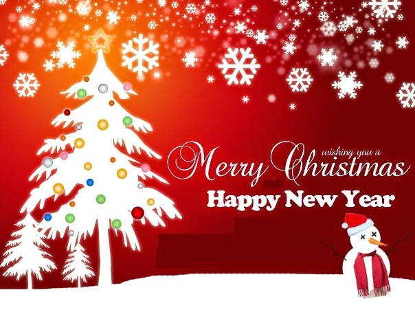 Animated Merry Christmas 2015 and New Year 2016 HD 