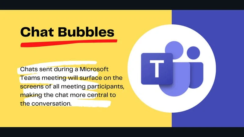 Chat Bubbles are coming to Microsoft Teams client for Windows