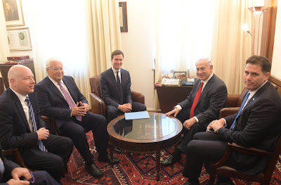 Genro de Trump se reúne com premiê israelense e líder palestino Coisas Judaicas
