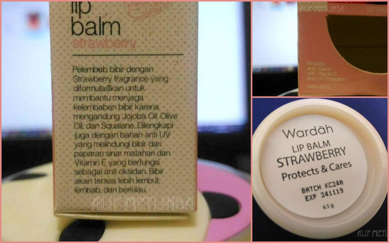 Review Lip Balm Wardah Alif Meylinda
