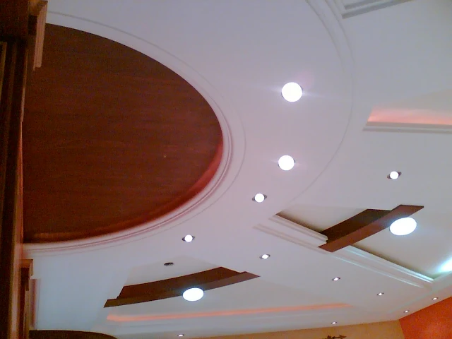 faux plafond platre moderne