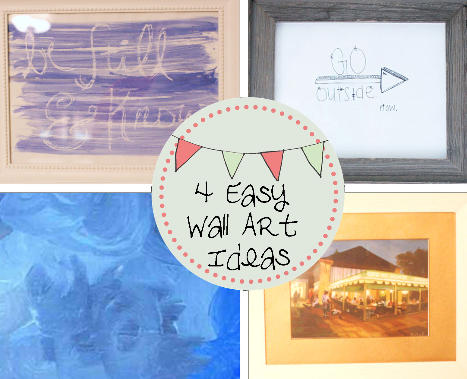 Craftivity Designs: Spring Spruce Up: 4 Easy Wall Art Ideas