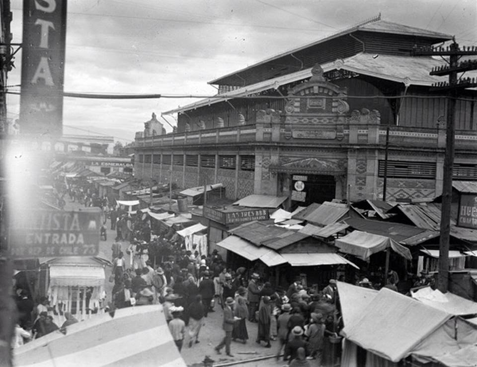 El antiguo Mercado de la Lagunilla