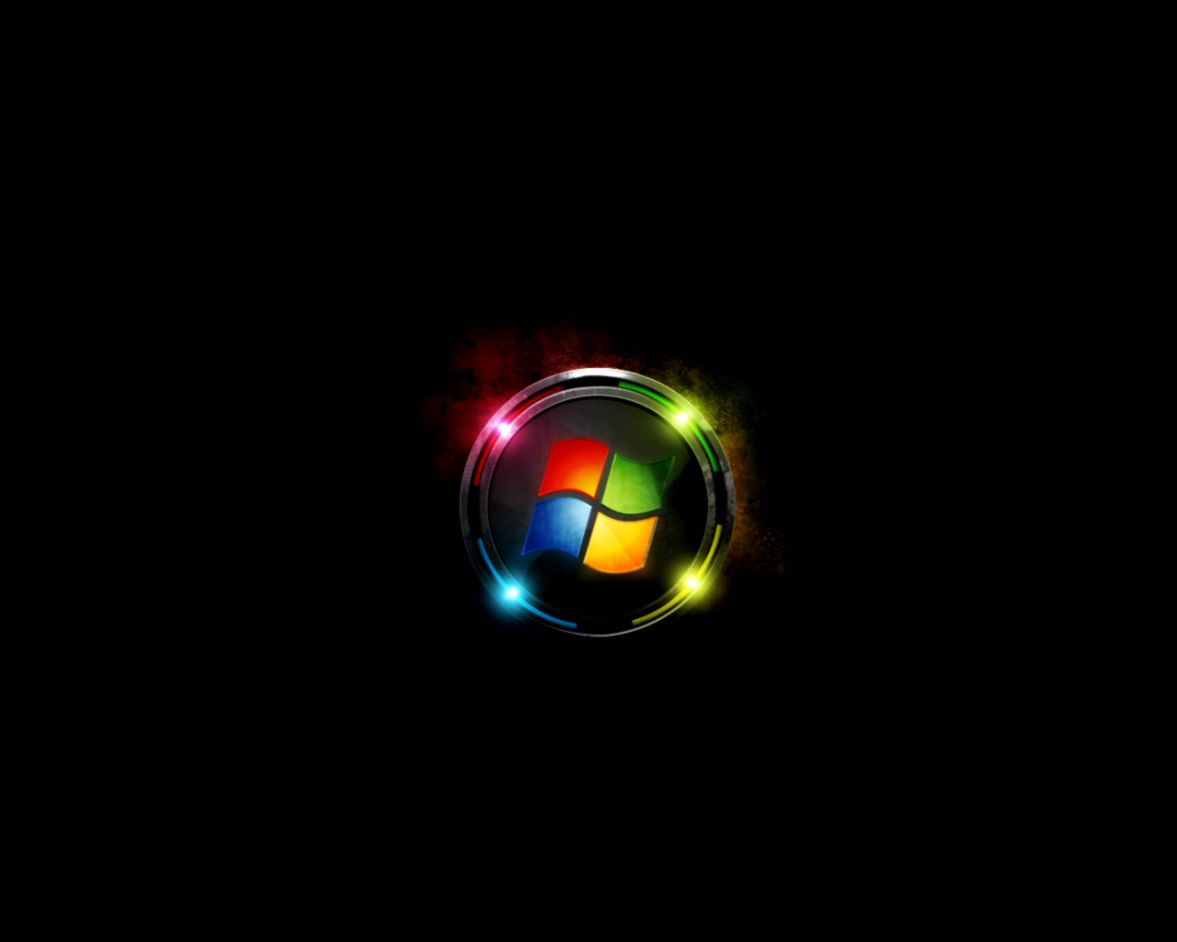 Black Desktop Background Windows 7