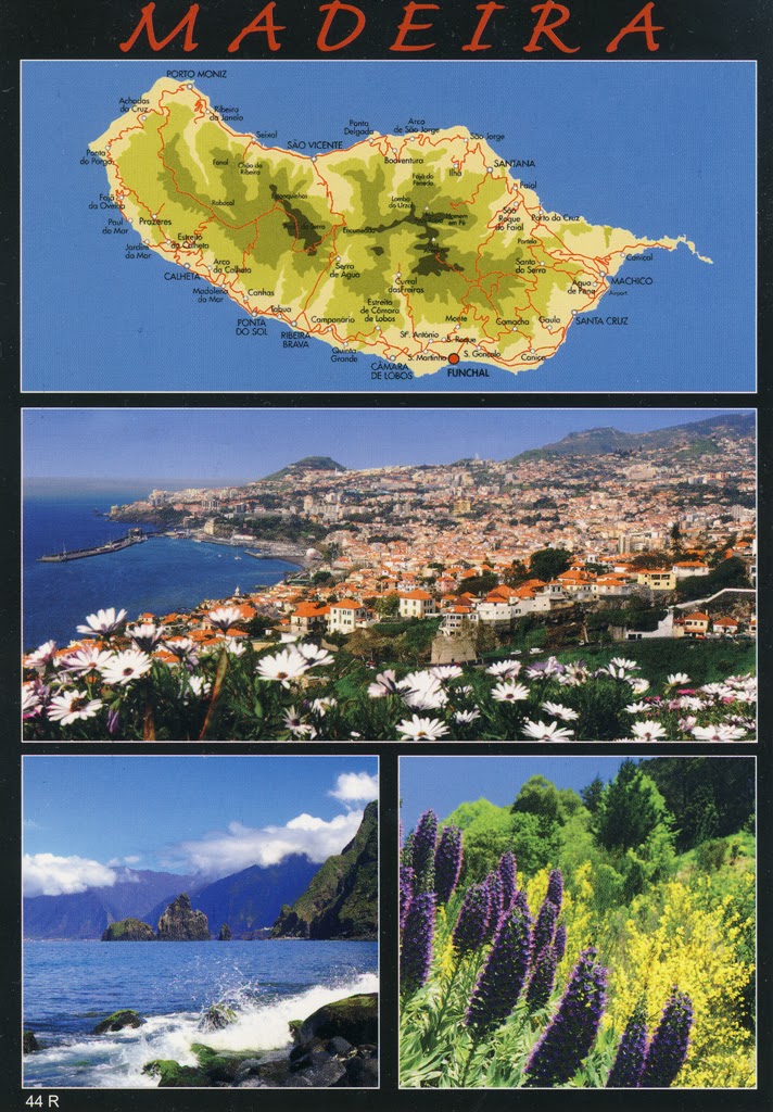 World on Postcards Madeira / Madera