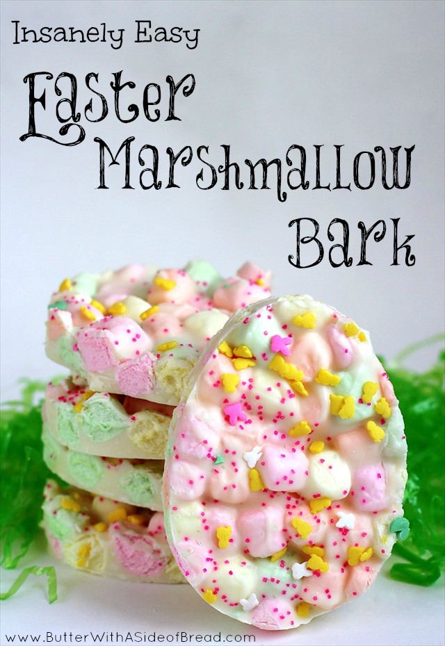 Easter Marshmallow Bark: Butter with a Side of Bread