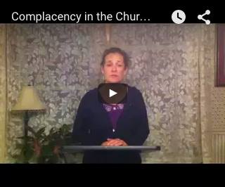 My Sermon Sample - Complaceny in the Church