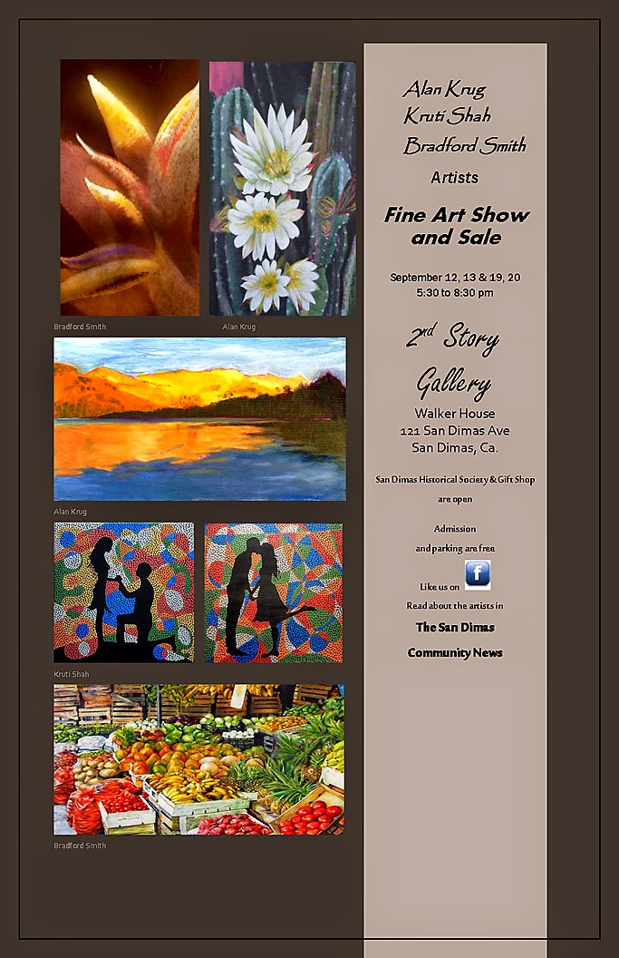 Krug's Studio: My First Gallery Show