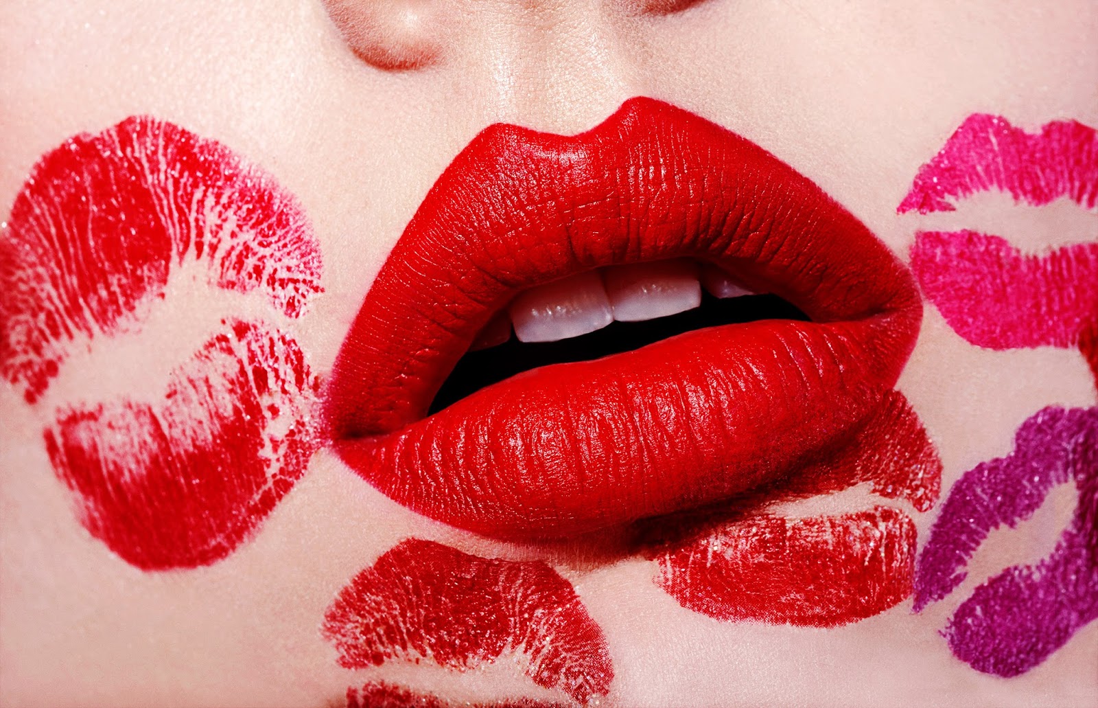 Valentine's Day Beauty Shoot Editorial Love Barbie Girl Heart Makeup