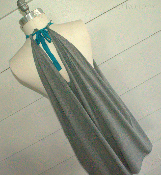 WobiSobi Summer Halter, No Sew Dress DIY