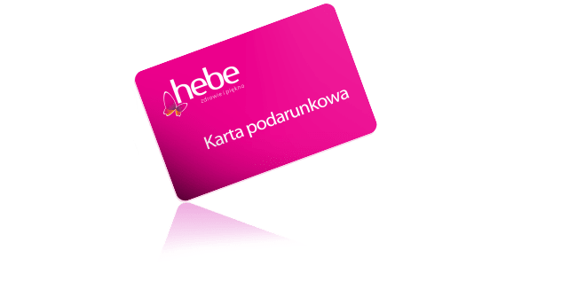 Do wygrania 160 kart podarunkowych HEBE o wartości 50 zł Konkurs