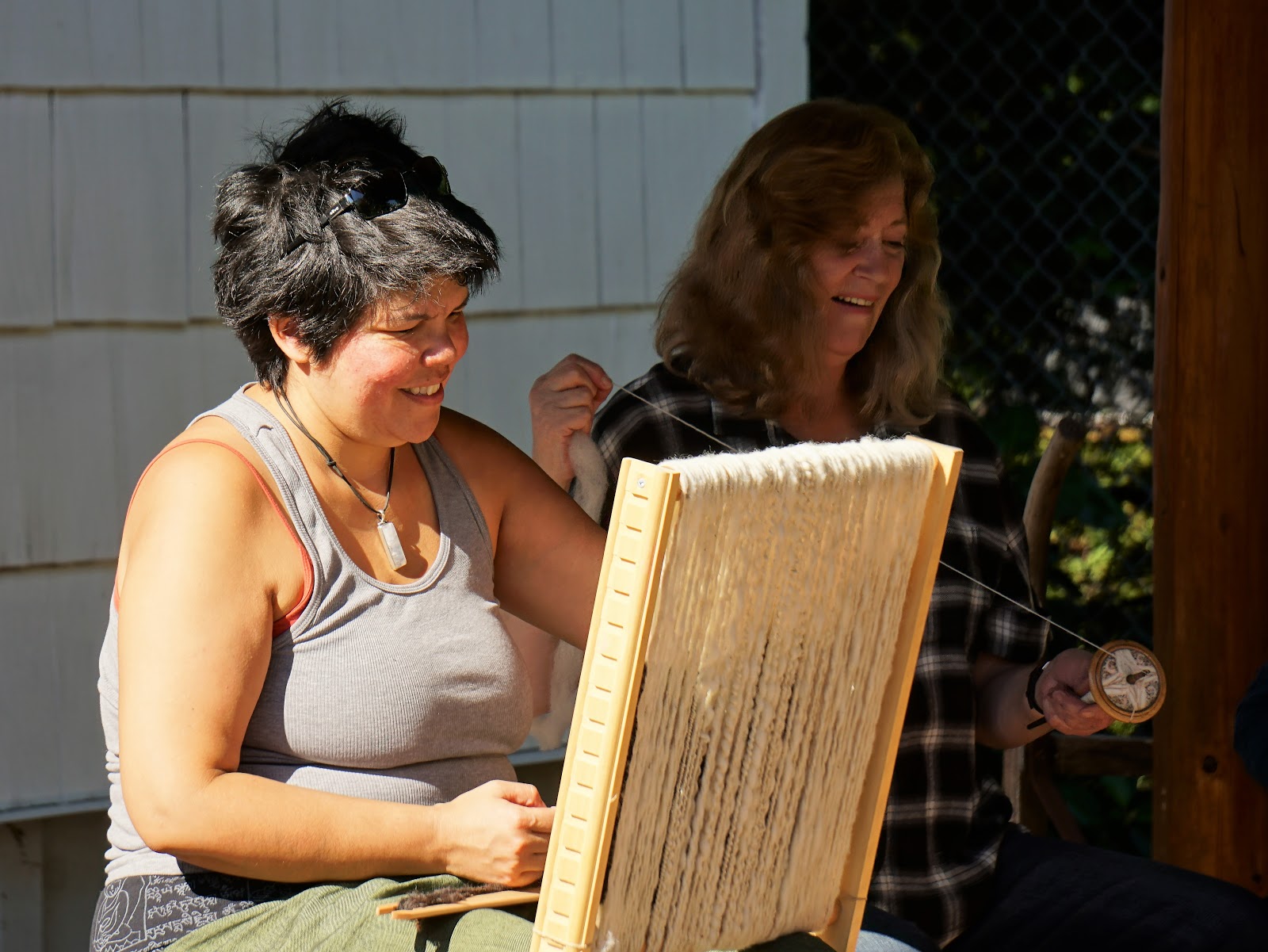 Qualicum Weavers and Spinners Guild Spinning and Weaving for Active Ageing