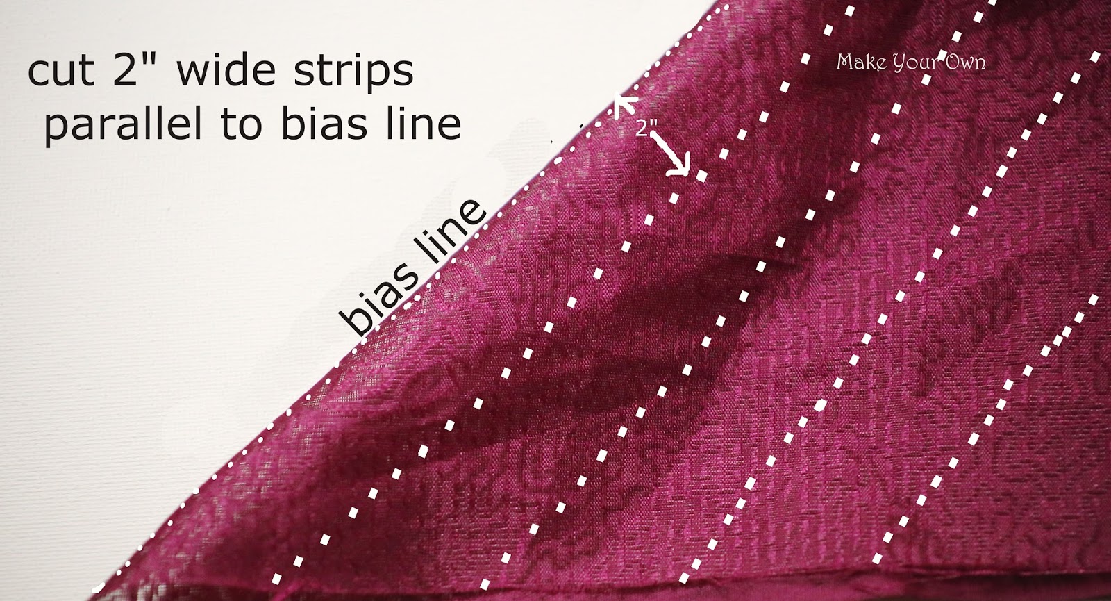 Make Your Own Make Your Own Bias Tapes Part 1