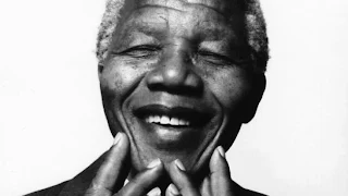 Nelson Mandela smiled on the outside and inside