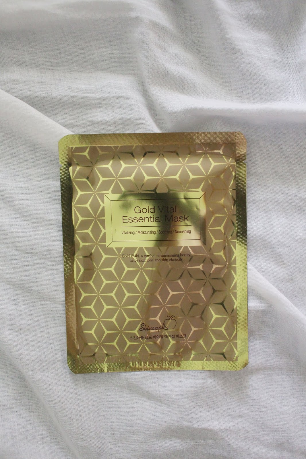 Skinapple Gold Vital Essential Mask | Review