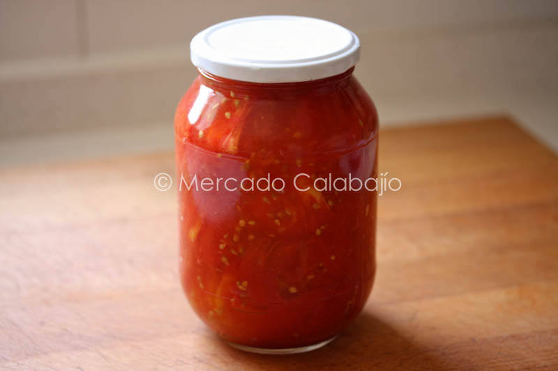 Cómo hacer conserva de tomate, paso a paso
