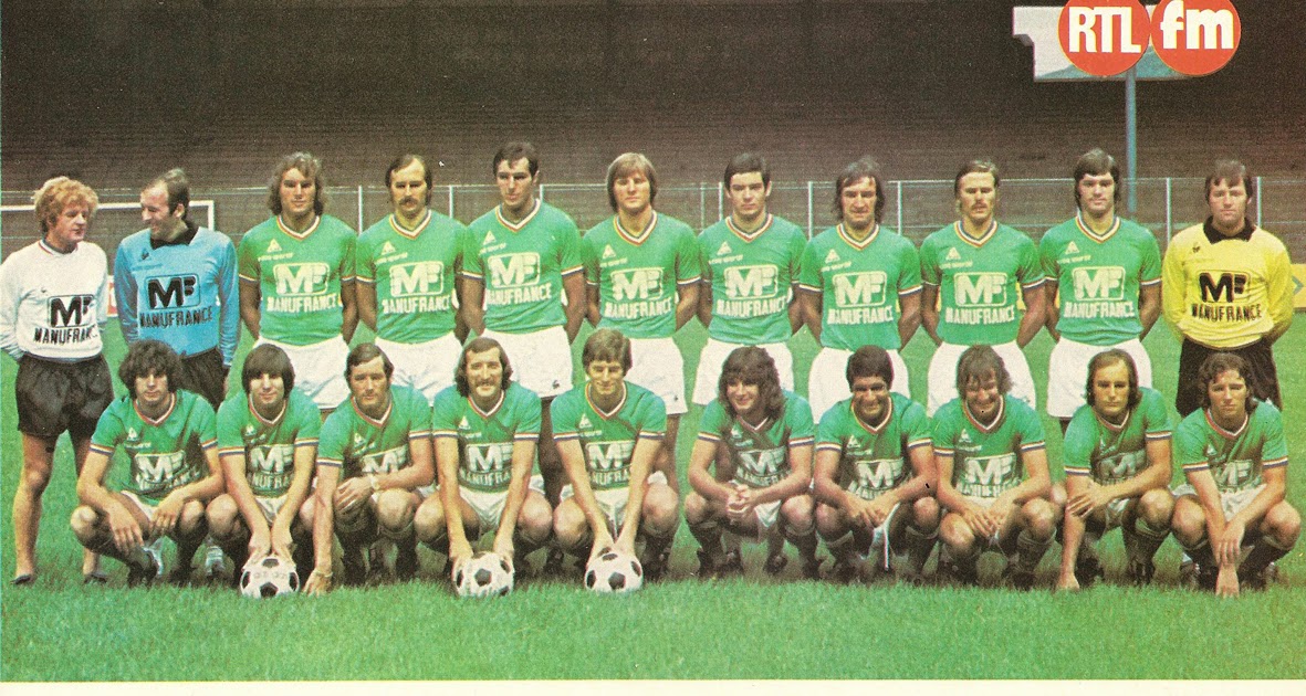 THE VINTAGE FOOTBALL CLUB A.S SAINTETIENNE 197677. THE VINTAGE FOOTBALL CLUB A.S SAINTETIENNE 197677.