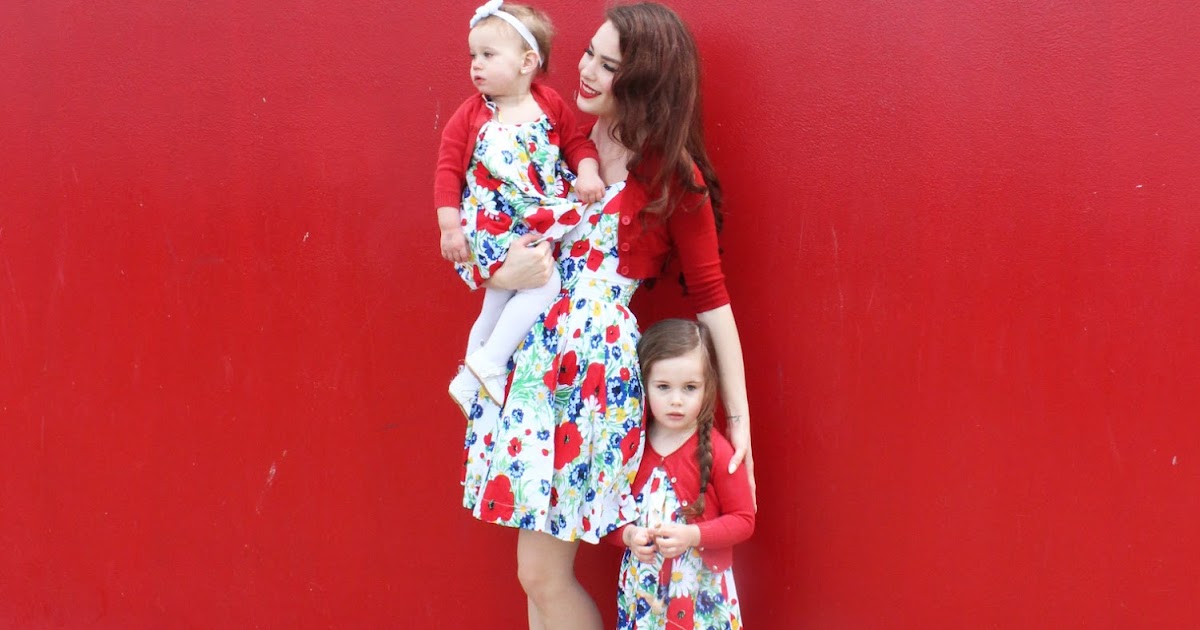 mother daughter dresses hopscotch