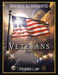 November 11, 2015  A Salute To Veterans