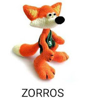 PATRONES ZORROS AMIGURUMI