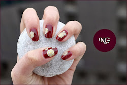 nail pretty november designs decals born bps gold candy sweet 3d