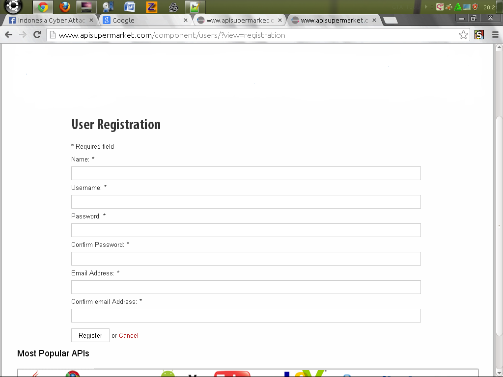 Registration required. Users регистрация