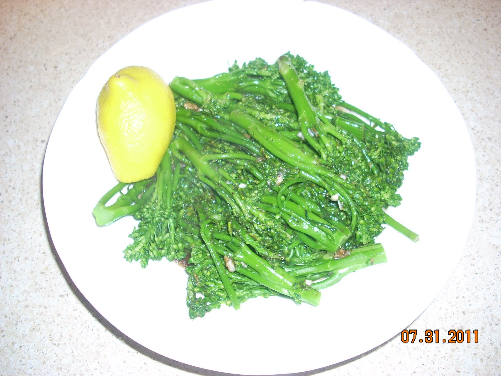 The Eeny Meeny Miny Mo Cook My Weird Electrical Field and Barefoot Contessa's Broccolini and