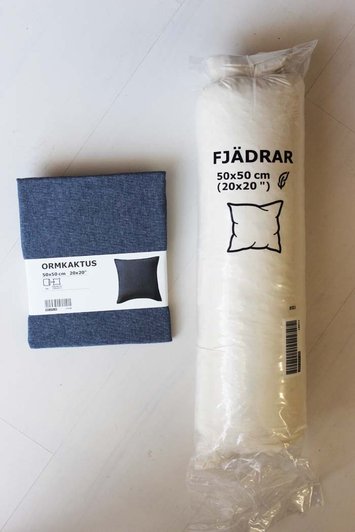 IKEA Hack | Cushions Turn Ottoman | Poppytalk