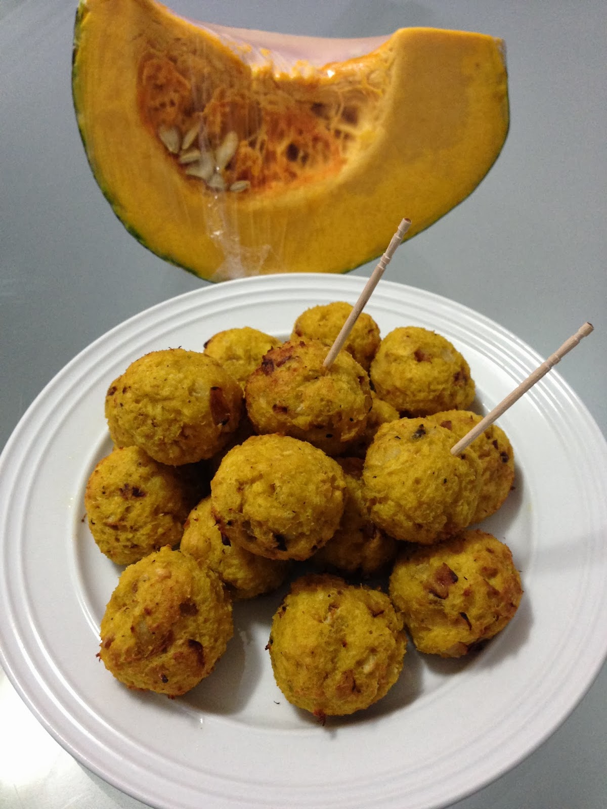 Culinary Kitchenette: Baked Pumpkin Balls by Lily Chua