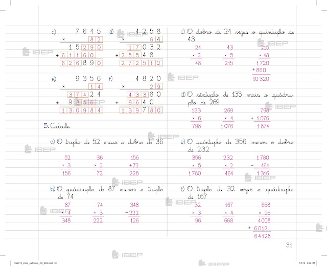 Caderno do Futuro 5 Ano Matematica do Professor Pdf