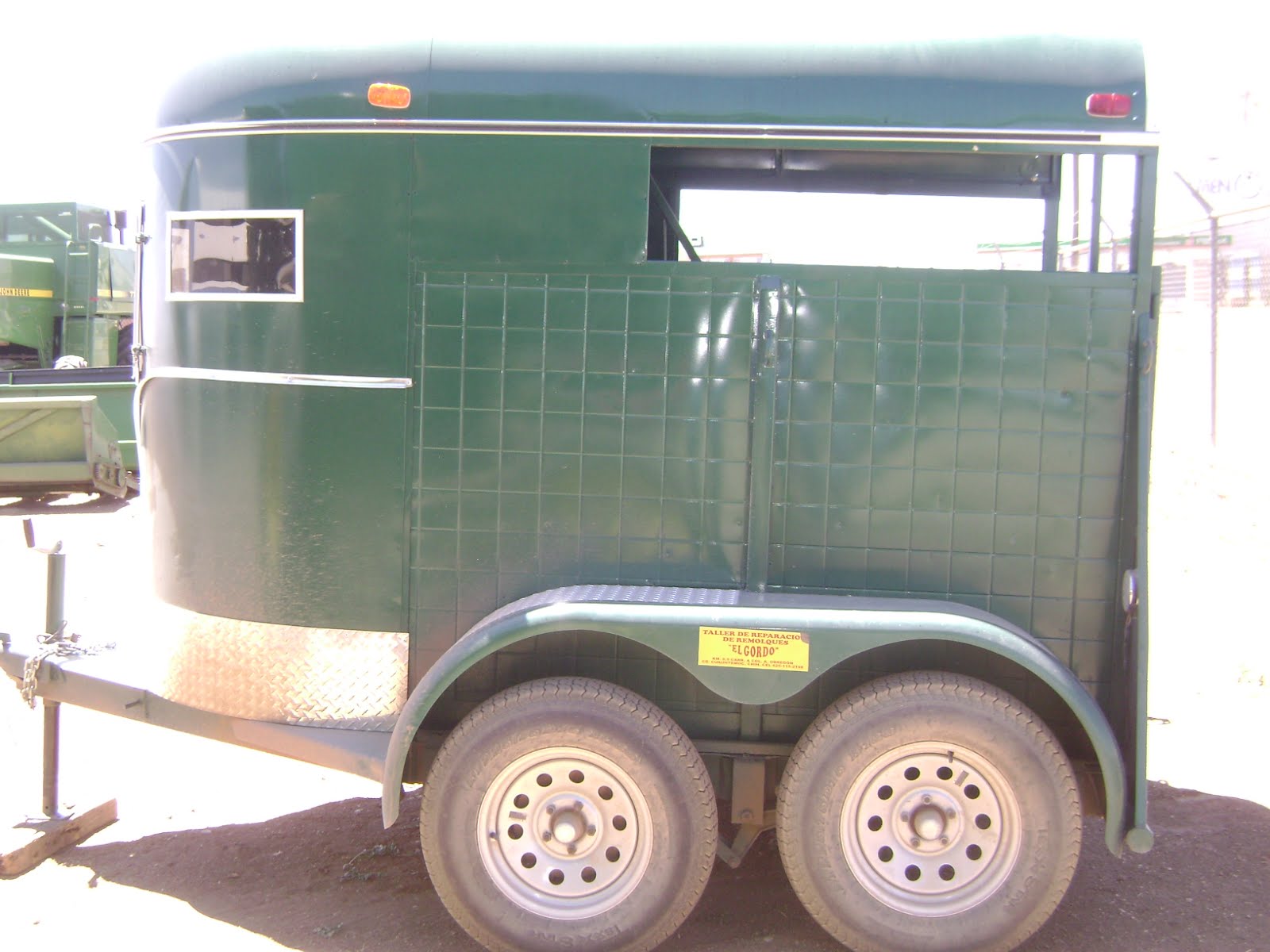 MAQUINARIA AGRICOLA INDUSTRIAL: Remolque Para Dos Caballos $35,000 Pesos