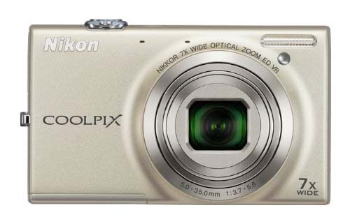 Nikon Digital Camera: Nikon COOLPIX S6100 16 MP Digital Camera with 7x