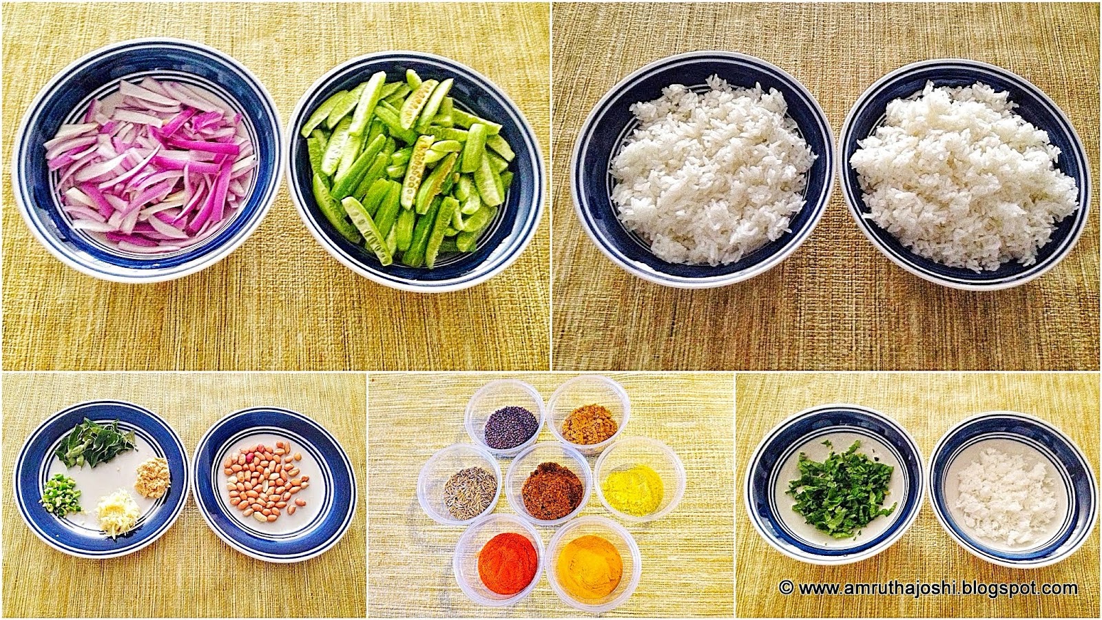 Ammus Veggie Ventures: TINDORA MASALA RICE: IVY GOURD SPICY RICE