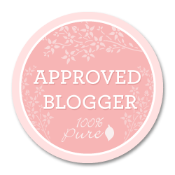 I'm a 100% Pure Approved Blogger