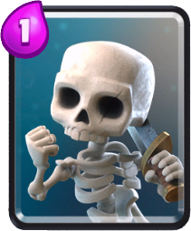 Carta Esqueletos de Clash Royale - Cards Wiki