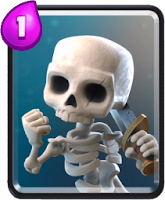 Carta Esqueletos de Clash Royale - Cards Wiki