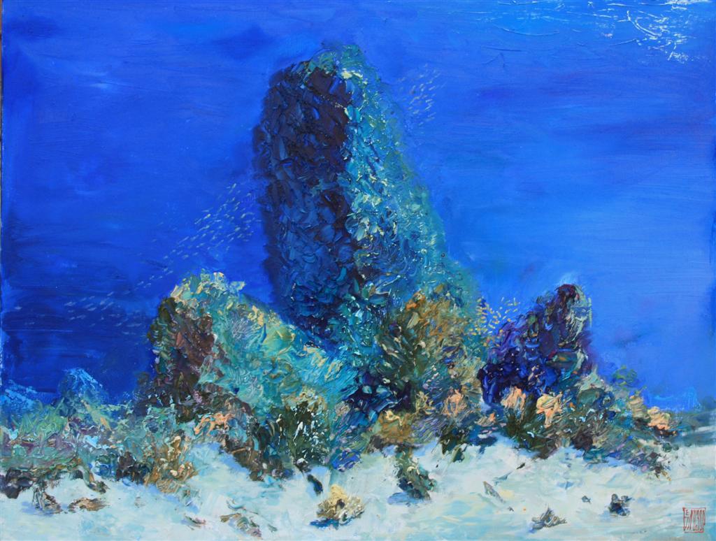 물속에서 그림 그리는 수중 화가 ALEXANDER BELOZOR | 인스티즈