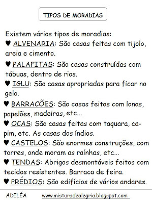 TIPOS%2BDE%2BMORADIAS%2B%25281%2529 - A História das Moradias - Atividades e Modelos de Casas