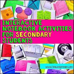 Interactive Notebook Activities for Secondary Students