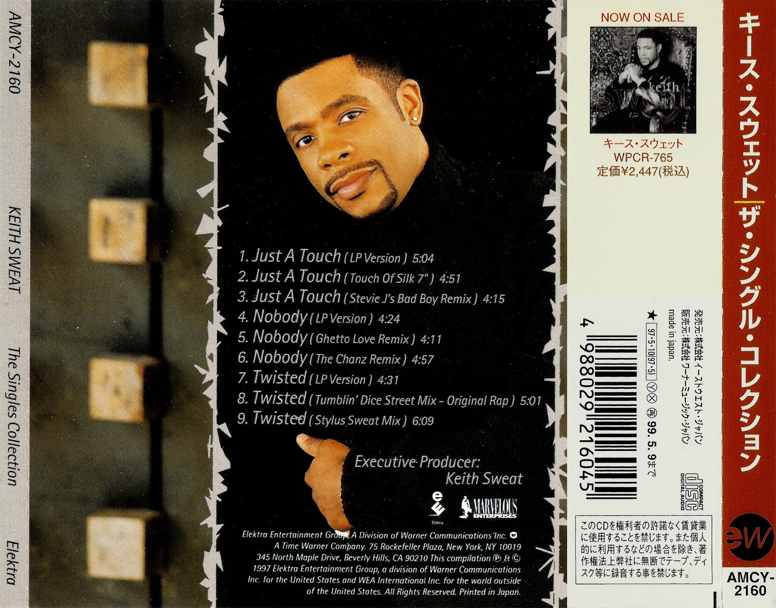 ARTIST: Keith Sweat TITLE: The Singles Collection LABEL: Elektra RIP DATE: ...