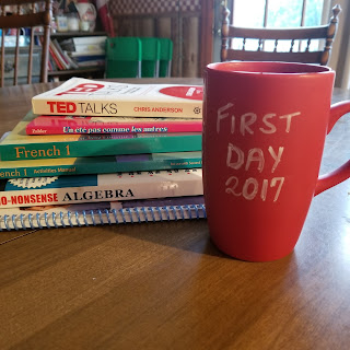 First Day 2017 on Homeschool Coffee Break @ kympossibleblog.blogspot.com