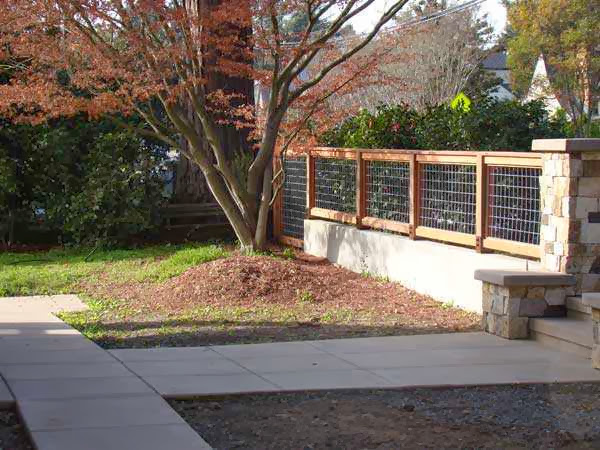 Wood and Wire Fence Designs