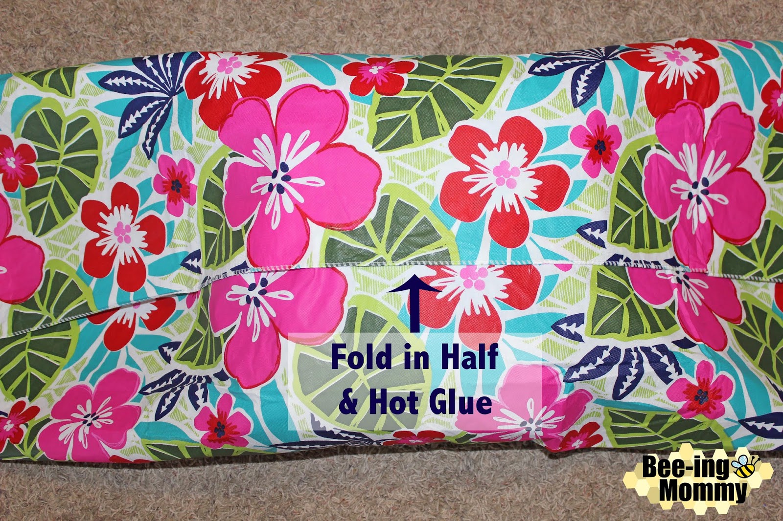 NoSew Outdoor Pillows