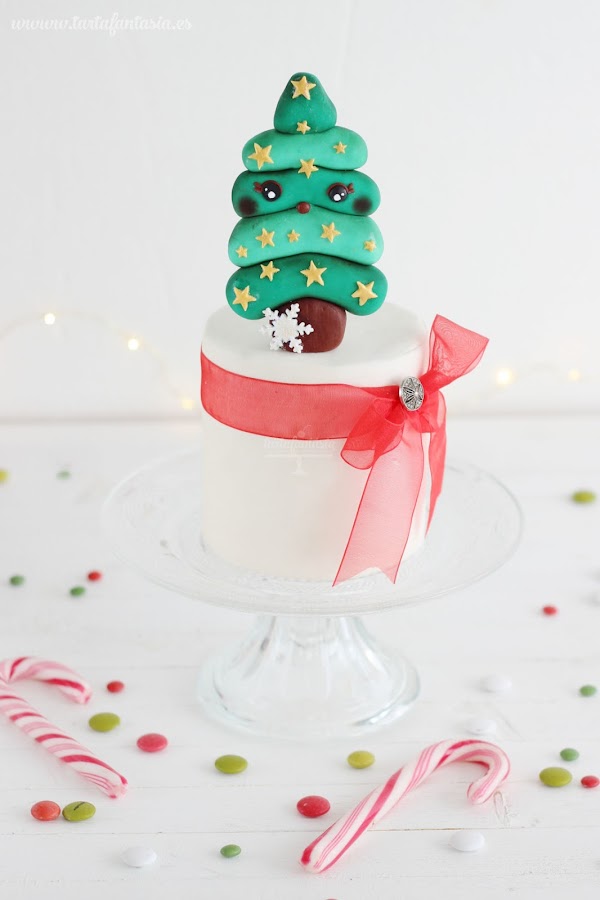 Tutorial Árbol de Navidad de Fondant