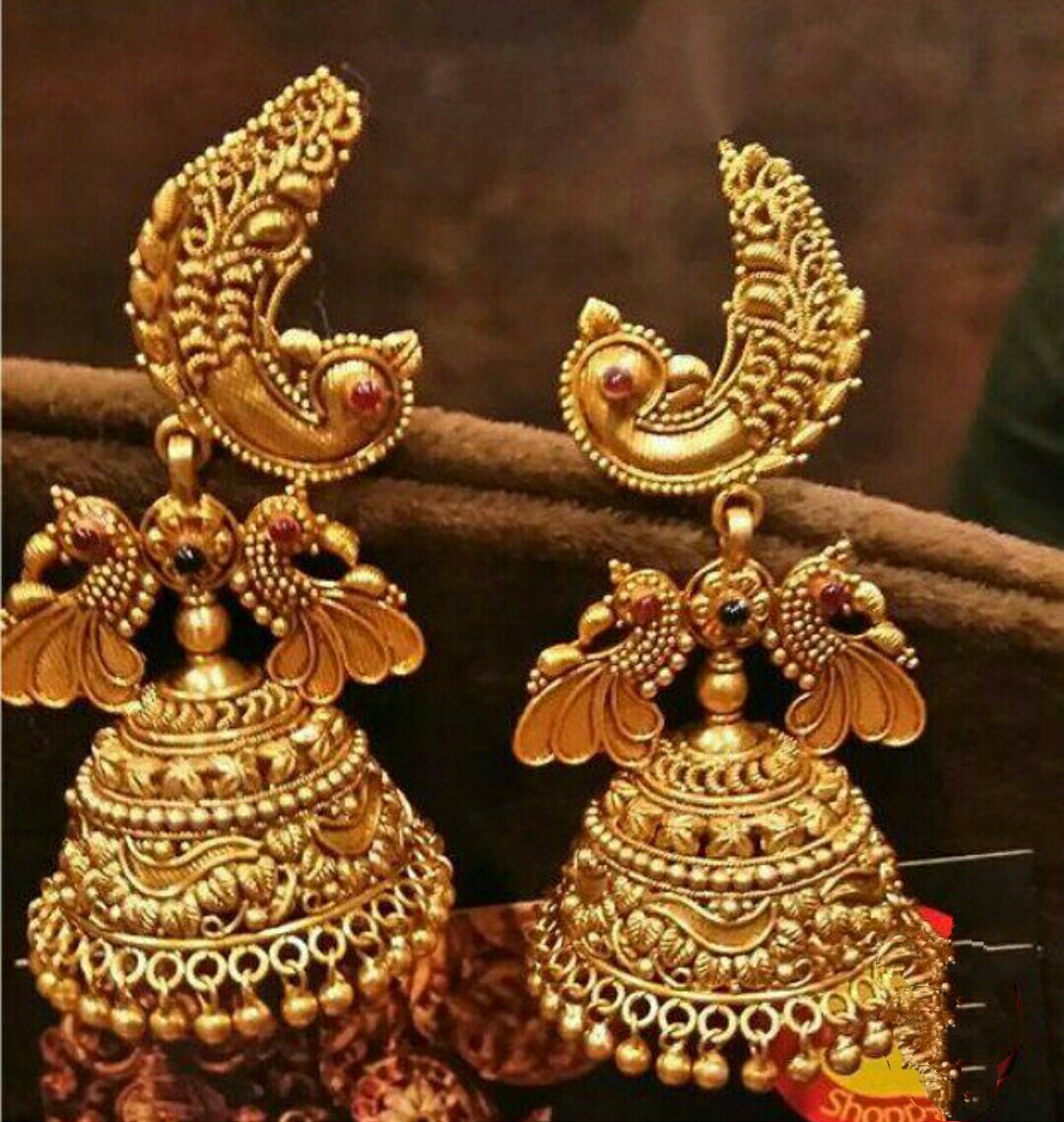 gold earrings daily wear gold earrings 👑👂💛 fancy earrings designs,gold  ring designs for women,… | Gold hoop earrings style, Gold earrings designs, Fancy  earrings