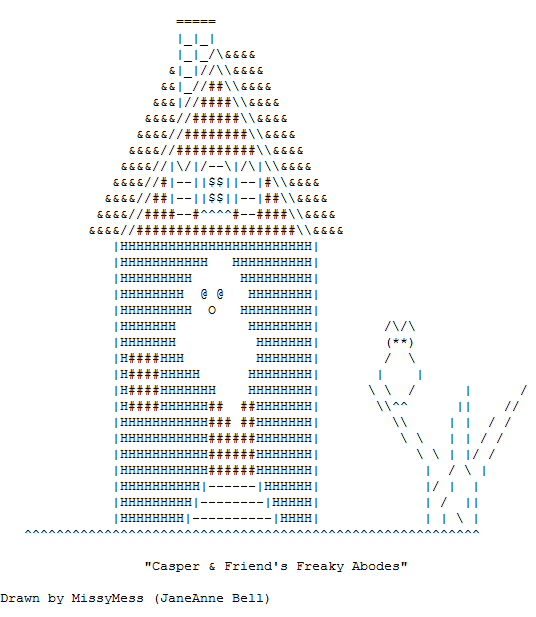 Halloween ASCII Art