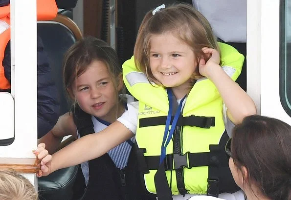 Prince George and Princess Charlotte watched their parents, Kate Middleton and Prince William, compete at the King’s Cup