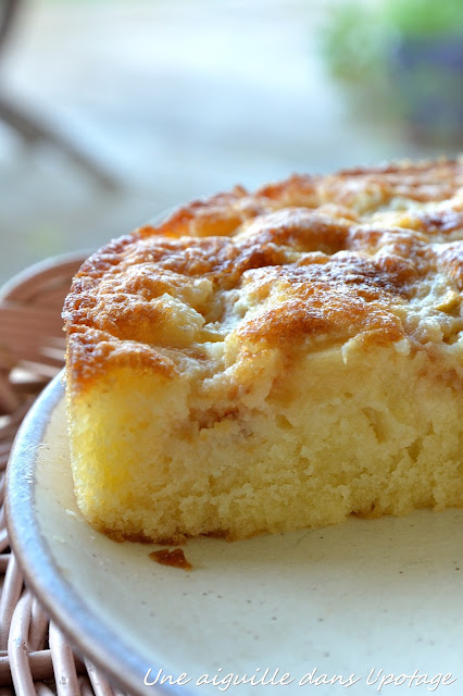 recette tupperware gâteau goaron pêche